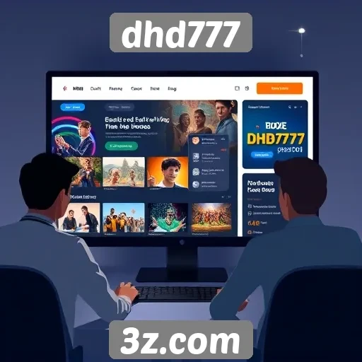 Experiência do usuário no site dhd777