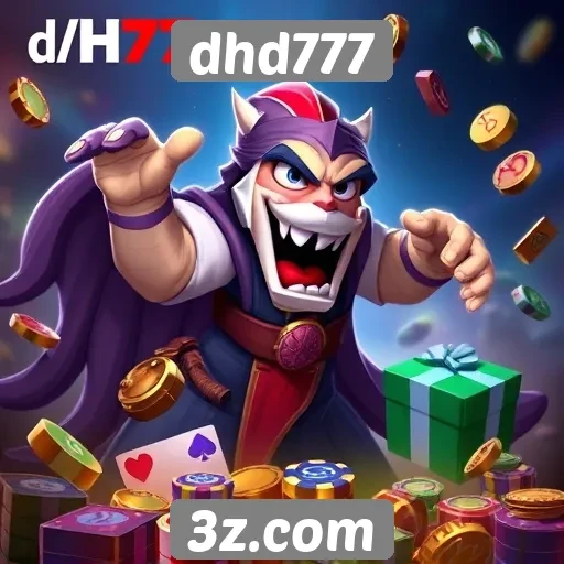 Variedade de jogos disponíveis no dhd777